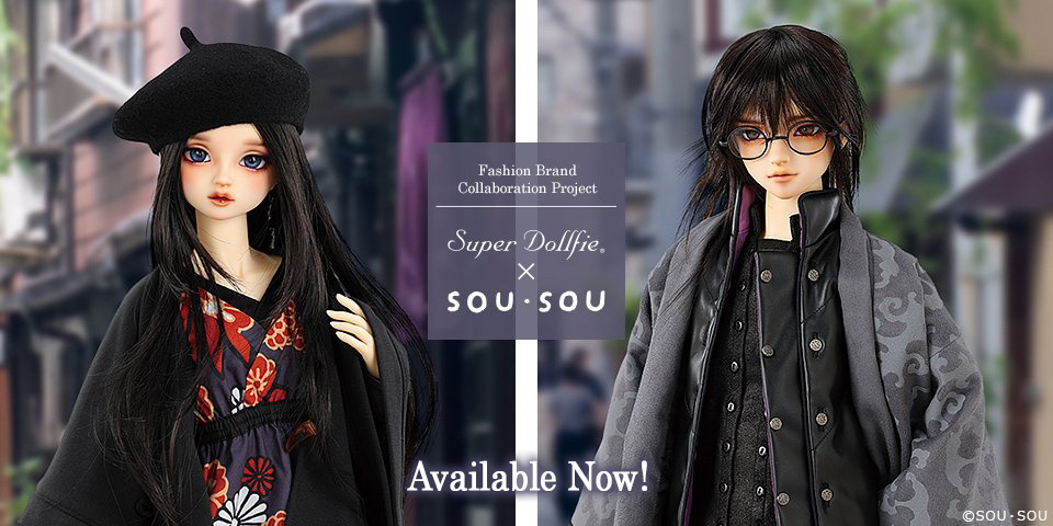 Fashion Brand Collaboration Project Super Dollfie x SOUSOU