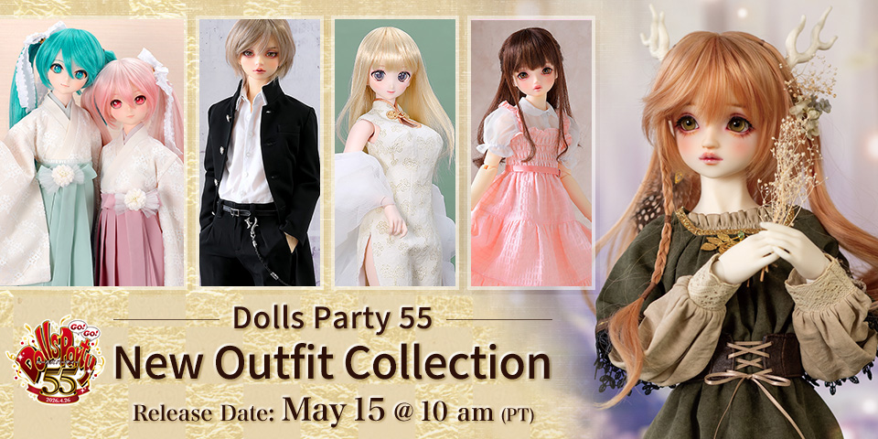 Dolls Party 55 Outfit Collection