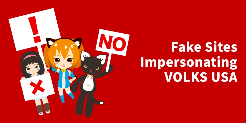 Fake Sites Impersonating VOLKS USA
