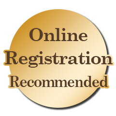 Online Registration Recommended