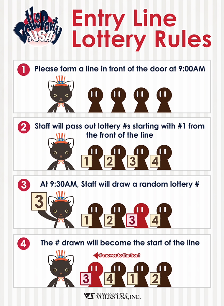 Entry-Line Lottery Rules